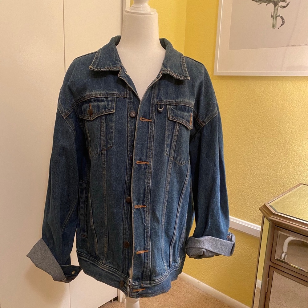 Mens Roundy Ridge Denim Jacket Size XXL